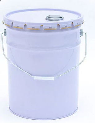 Acciaio 5 galloni di vernice metallo secchio resistente alla ruggine con copertura sputated Lug