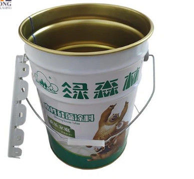 Capo aperto 16L olio lubrificante secchio metallico e coperchio ONU approvato
