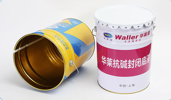 Bottile di grasso metallico rivestito di oro con rivestimento fenolico approvato dalle Nazioni Unite