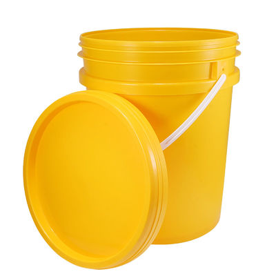 Botti di vernice in plastica in lattice PE 18L con maniglia in plastica con coperchio