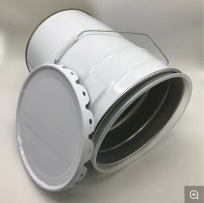 Acciaio con una testa aperta da 5 galloni con rivestimenti per tamburi in PE 0,32 - 0,42 mm