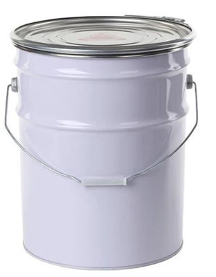 19L 5 Gallon Metal Grease Bucket con coperchio di anello di chiusura a leva approvato dalle Nazioni Unite
