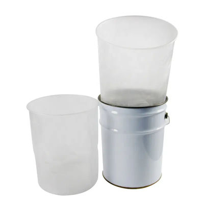 5L Rivestimento in polvere Bocchetta di vernice in metallo Maniglia nera Colore bianco
