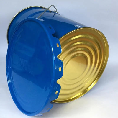 0.32-0.42mm Metallo vuoto 5 galloni secchi di vernice per spighe ferroviarie