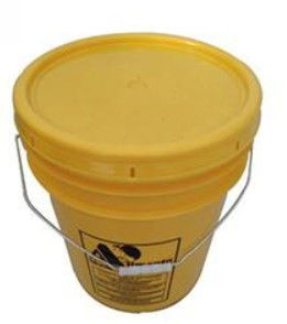 Botti di plastica rotondi con coperchio da 2-3 mm per lo stoccaggio