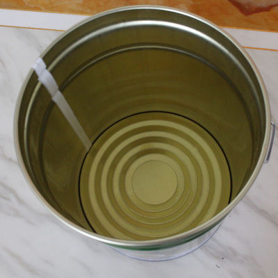 Botti di metallo dipinti da 20 litri con coperchio a bordo di fiore