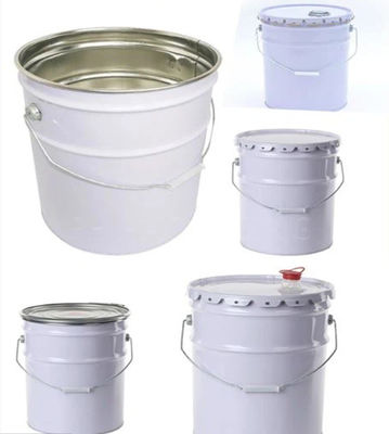 Bottile per solventi industriali in polipropilene bianco resistente alle temperature